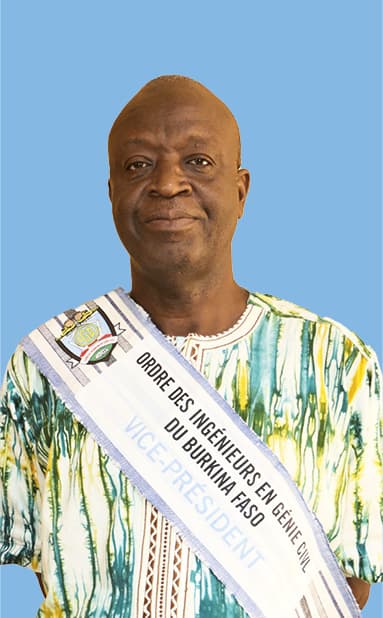 Ing. MILLOGO Founémé, Vice-président de l'Ordre des Ingénieurs en Génie Civil du Burkina Faso