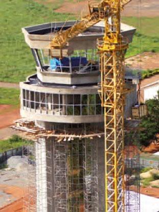 Tour de contrôle du nouvel aéroport de Ouagadougou