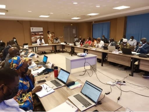 Vue des participants à la réunion d’experts de l’UEMOA