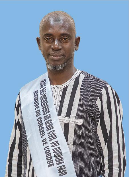 Somda Maxime, Président de l'Ordre des Ingénieurs en Génie Civil du Burkina Faso