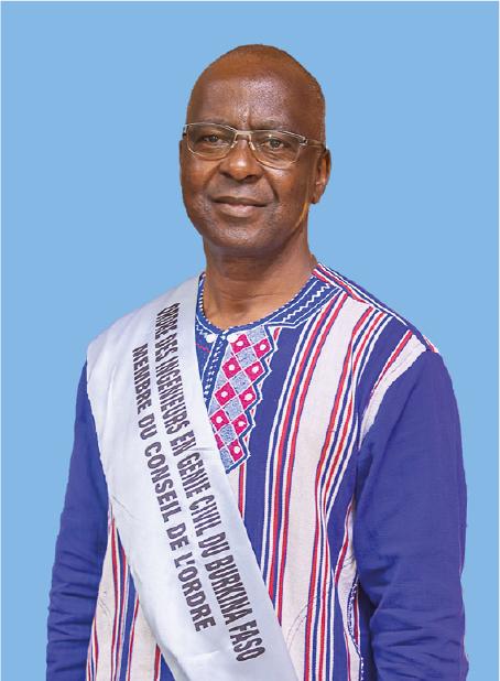 Somda Maxime, Président de l'Ordre des Ingénieurs en Génie Civil du Burkina Faso